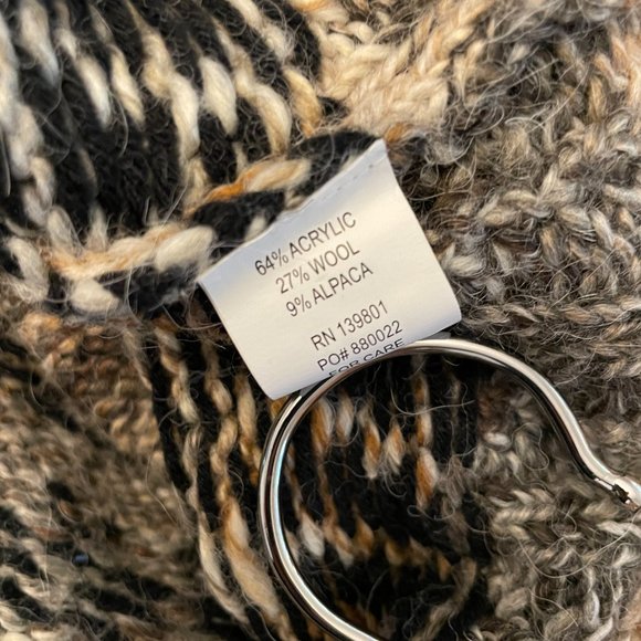 Zero Degrees Celsius Chunky Ski Lodge Cardigan Sweater - Picture 8 of 8